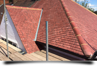 Roof tile repair and replacement by T. J. Copping Roofing Ltd Roofing