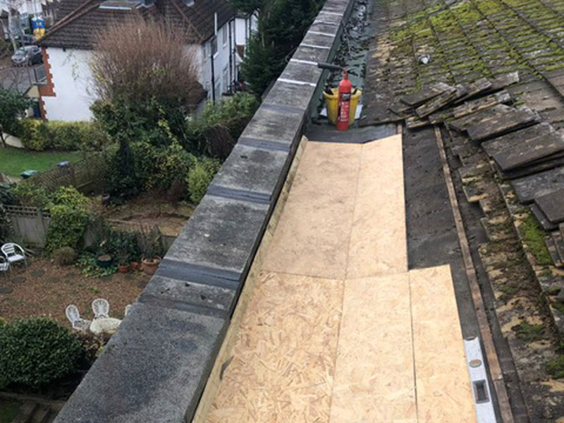 New box gutter whetstone london